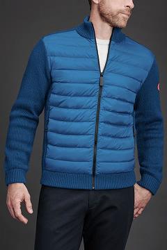 Chamarras Canada Goose Hombre Outlet - HyBridge Prendas De Punto Azules KU6750483